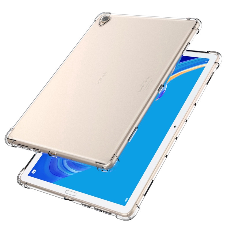 Huawei M6 Tablet 10.8/8.4 Inch Soft Cover Four-corner Airbag Shockproof Transparent Case