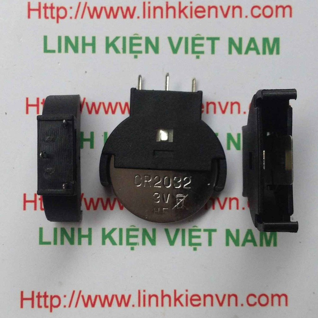 ĐẾ PIN CR 2302 DẠNG ĐỨNG - D2H6 (KA3H2)