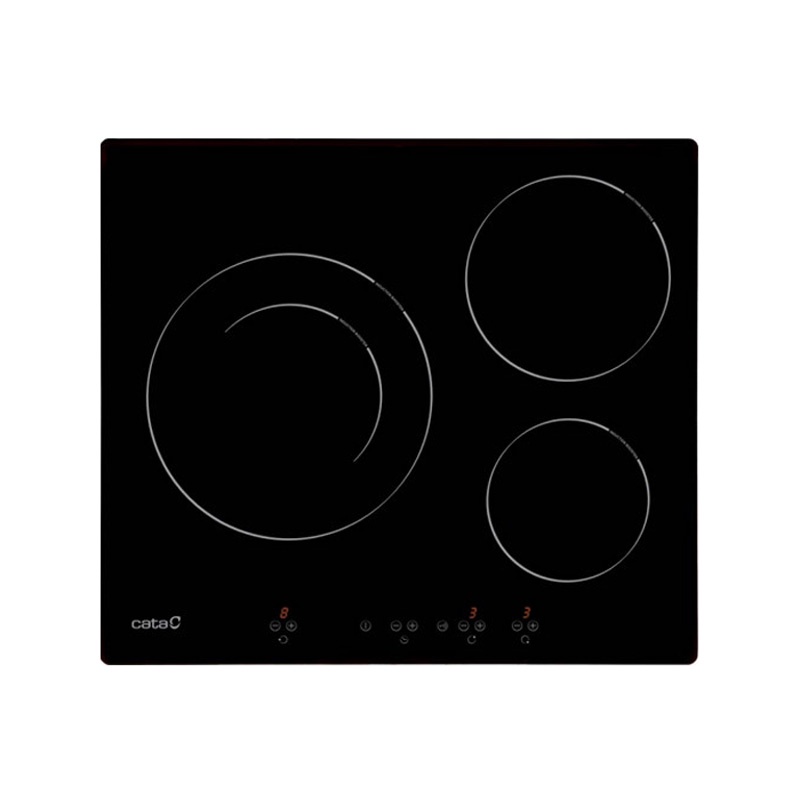 BẾP TỪ BA CATA IB 6203 BK - ĐEN, KÍCH THƯỚC 590x520mm, NHẬP KHẨU TÂY BAN NHA