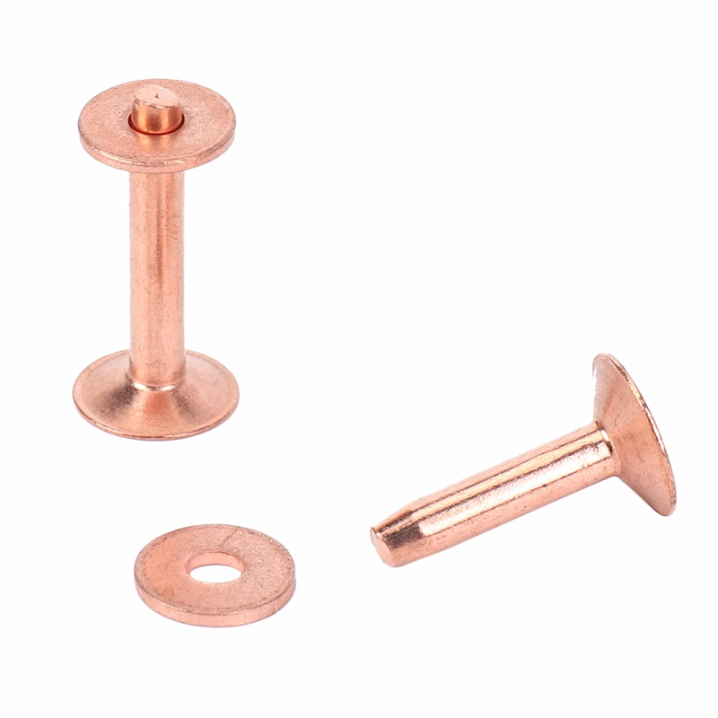 Dụng Cụ Đục Lỗ Đinh Tán Và Mũi Khoan Bằng Đồng Đỏ