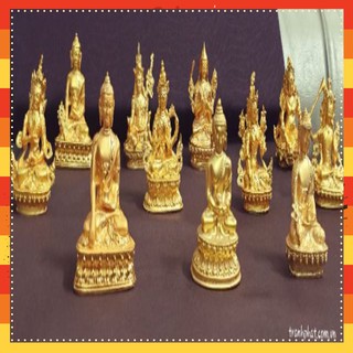 Tượng mật tông mạ vàng cao 8cm