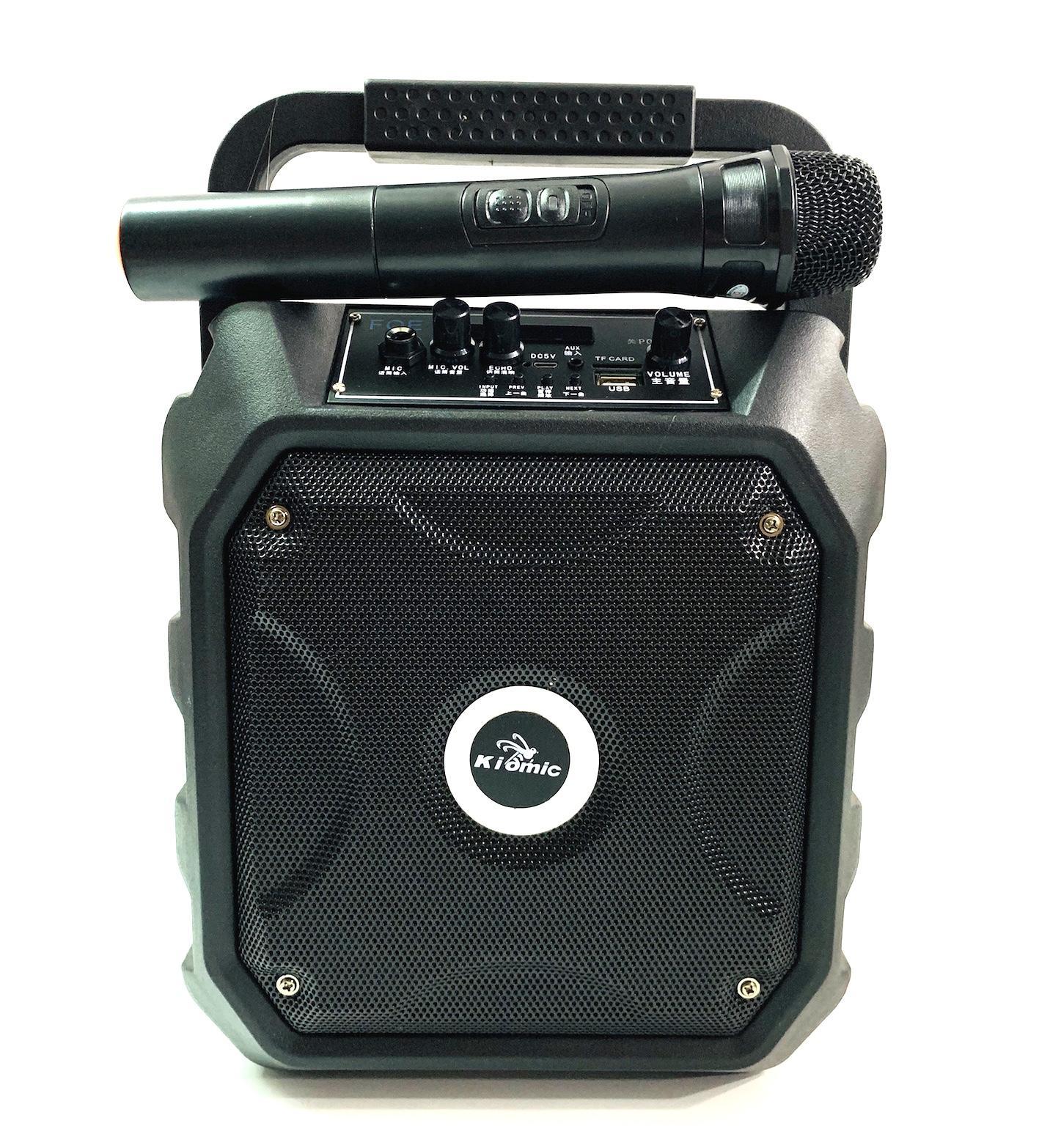 Loa Bluetooth Karaoke Loa Xach Tay Mini KIOMIC K68, loa trợ giảng