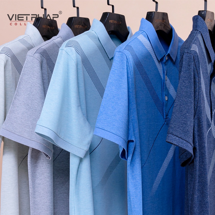 Áo Thun Milan Cá Sấu Cao Cấp VIỆT PHÁP / Form Luxury - chất liệu cotton co dãn và thấm hút mồ hôi tốt 31974