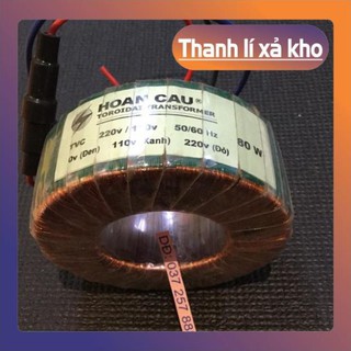 [FRESHIP] Biến áp xuyến 220 v >110 v /80 W [TLy Xả Kho]