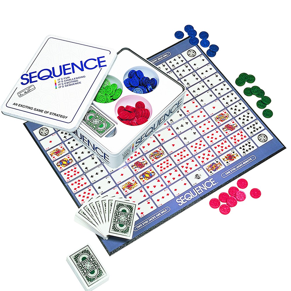 Bộ bài chơi game chiến thuật Sequence thú vị dành cho các bữa tiệc