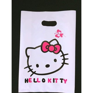 Túi nilong 2 màu hello kitty
