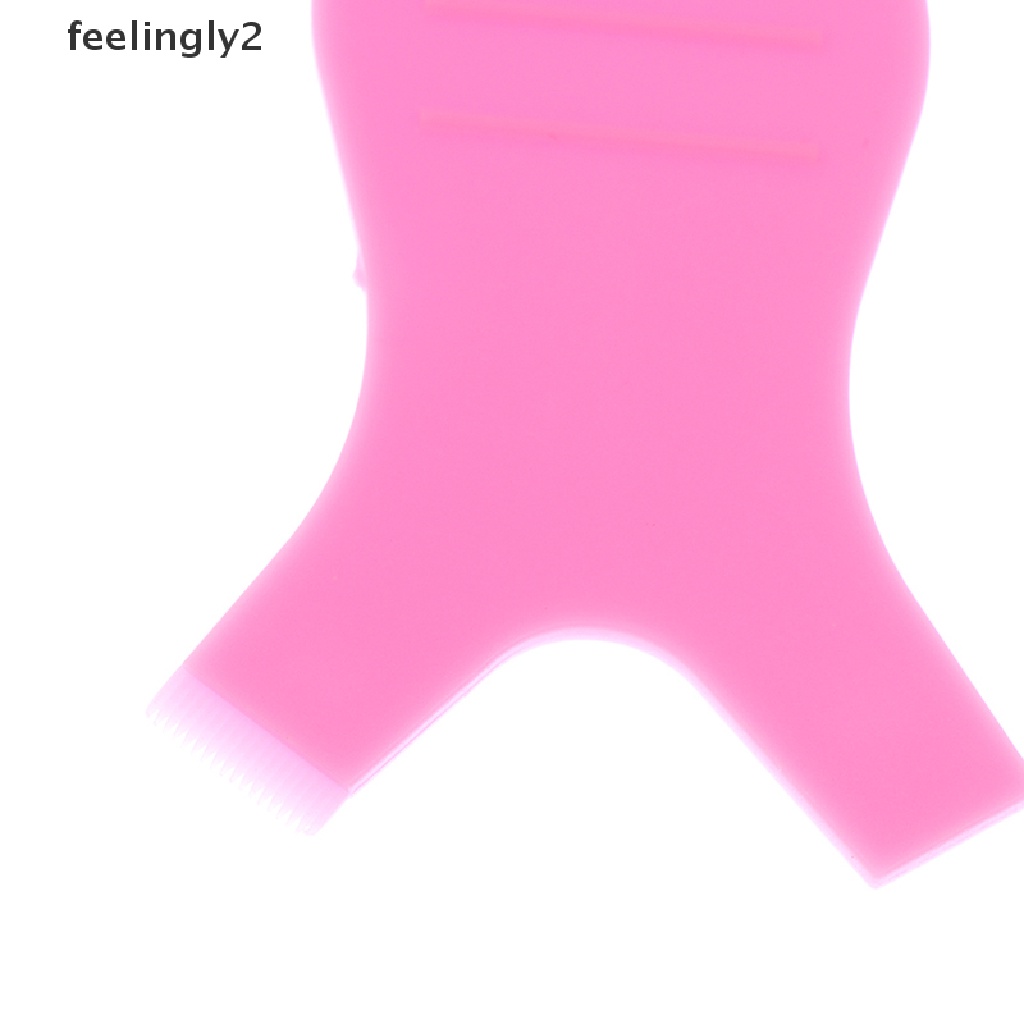 [Hàng mới về] Set 10 dụng cụ nâng nối mi/ chải cong mi màu hồng