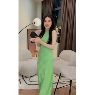 Đầm gân xanh body