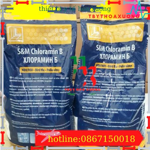 Cloramin B Diệt Khuẩn Khử Trùng Cộng Hòa Séc Túi 1kg Hàng Chính Hãng