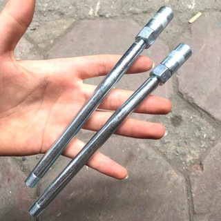 Ống sắt bơm mỡ đầu bằng, vòi bơm mỡ đầu bằng