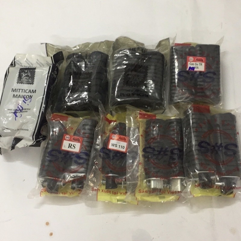 Cao su để chân trước đẹp - Xe Dream, xe Dream 50, Dream Thái - Việt, WAVE A 50 và các loại xe khác