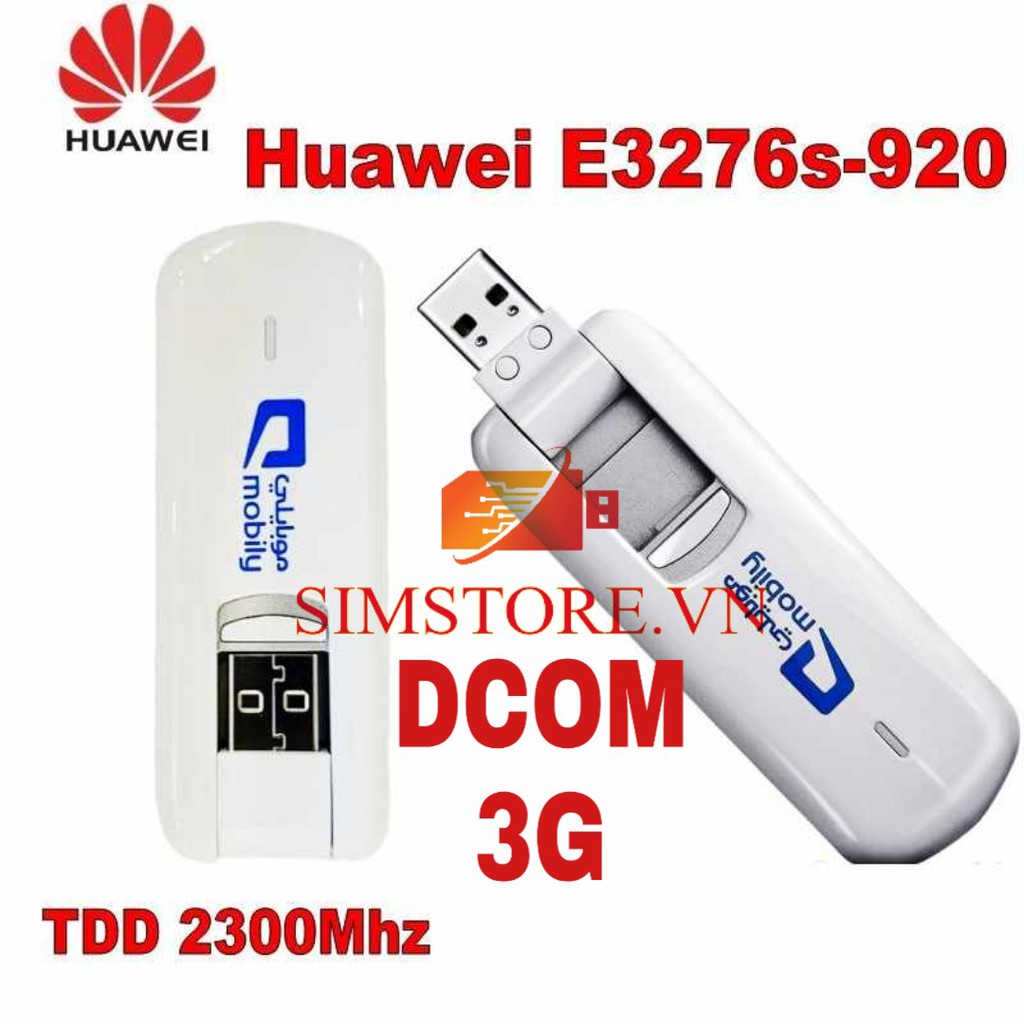 USB Dcom 4G E3276 đa mạng - Dcom đổi ip siêu tốt - Simstore