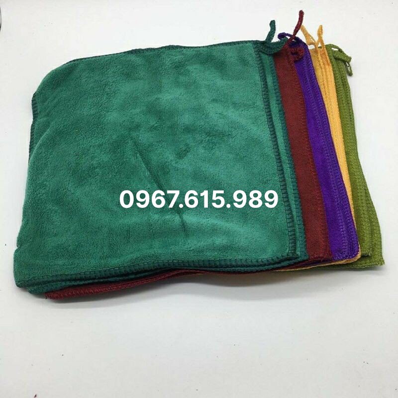 Khăn nail, khăn làm móng hình vuông siêu mềm mịn, kích thước 30x30cm