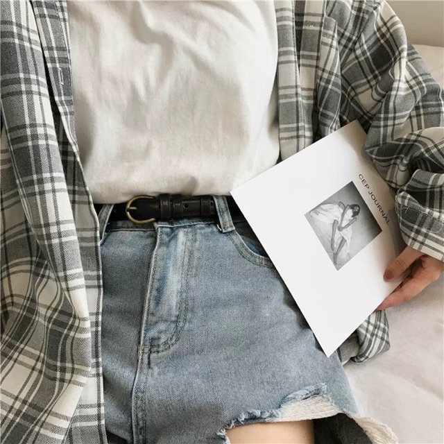 Belt-dây lưng khuyết đầu tròn SẴN