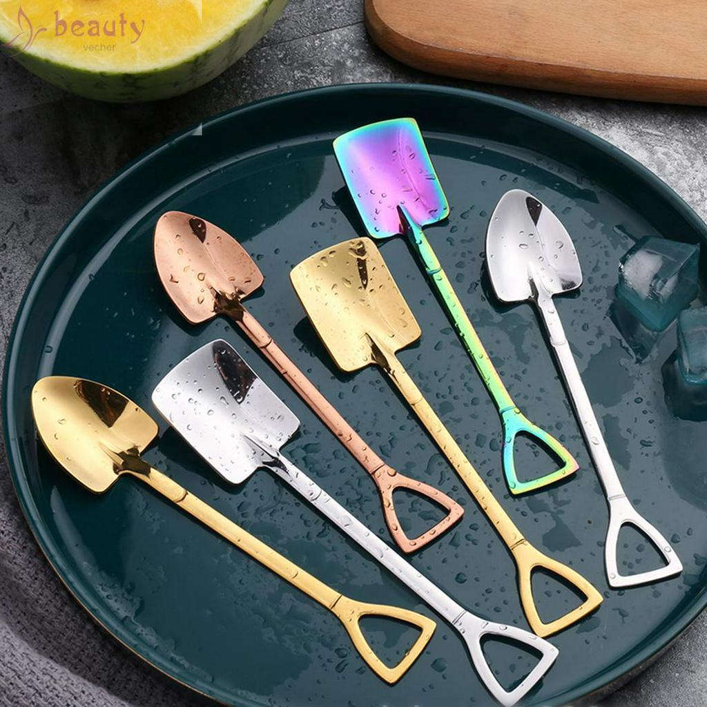 Set 2 muỗng inox hình chiếc xẻng