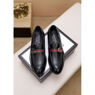Giày tây gucci gg gc nam