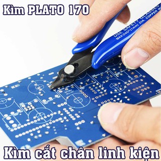 Kìm PLATO 170 - Kìm Cắt Chân Linh Kiện - Tuốt Cắt Dây Điện Cực Sắc