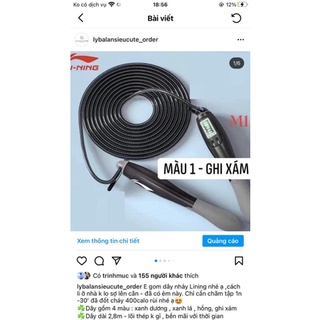 Dây nhảy LN+2,2% phí shopee