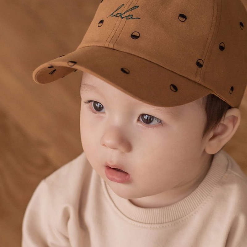 Mũ Lưỡi Trai Cotton Phong Cách Hip Hop Thời Trang Xuân Hè Có Thể Điều Chỉnh Cho Bé