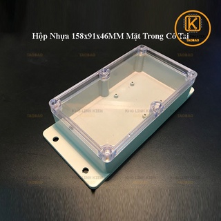 Hộp Nhựa 158x91x46MM Có tai Hộp Nhựa Chống Nước Cho Mạch ĐIện