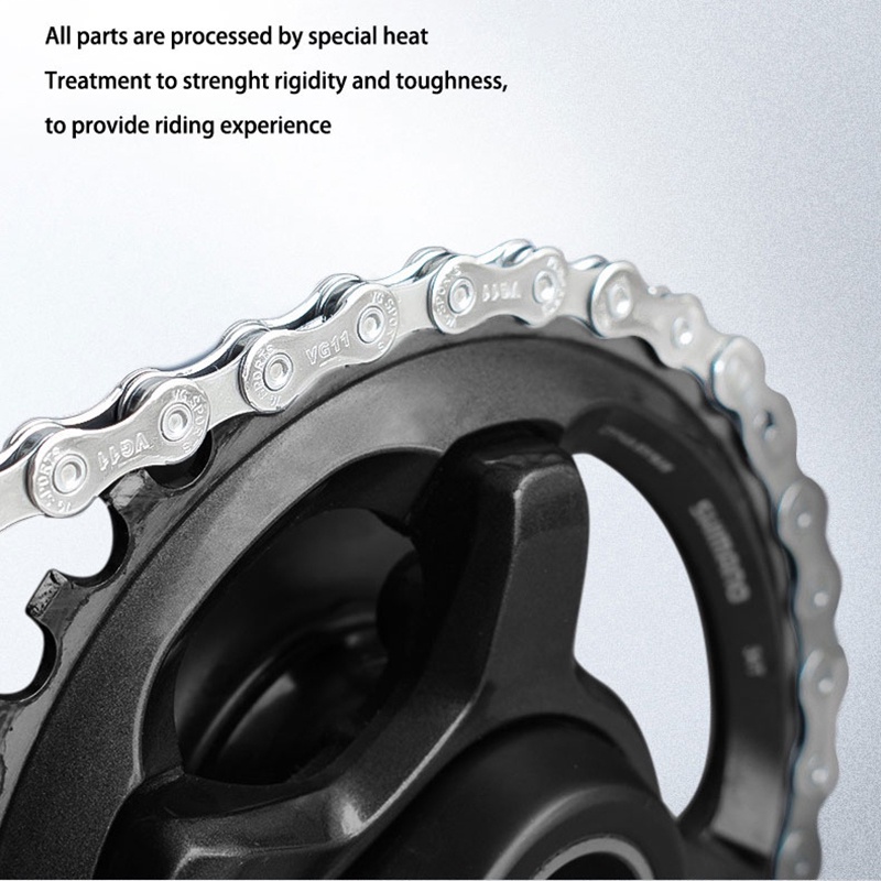 Dây Xích Xe Đạp Leo Núi 116 Mắt Xích 8 9 10 11 Tốc Độ Chất Liệu Thép Carbon Siêu Nhẹ