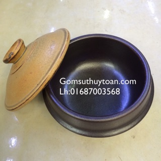 [ GIÁ RẺ VÔ ĐỊCH] NỒI KHO CÁ NẮP VÀNG BÁT TRÀNG XUẤT KHẨU