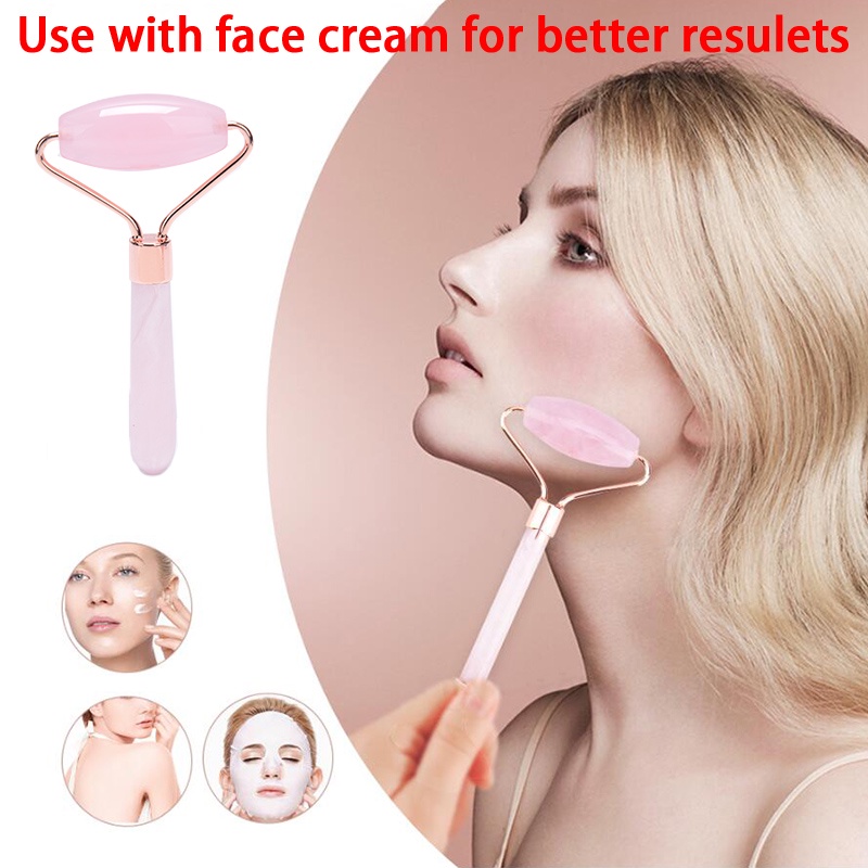 [Hàng mới về] Thanh lăn massage da mặt giúp nâng cơ giảm nếp nhăn tiện dụng