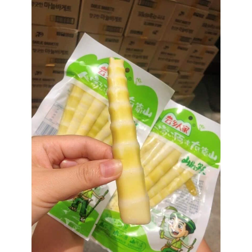 Măng Trúc Cay Siêu Giòn, Ngon - Gói To 100gr