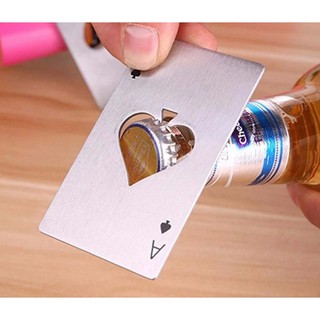 Sỉ 10 Dụng Cụ Mở Bia Độc Đáo Hình Lá Bài Át Bích
