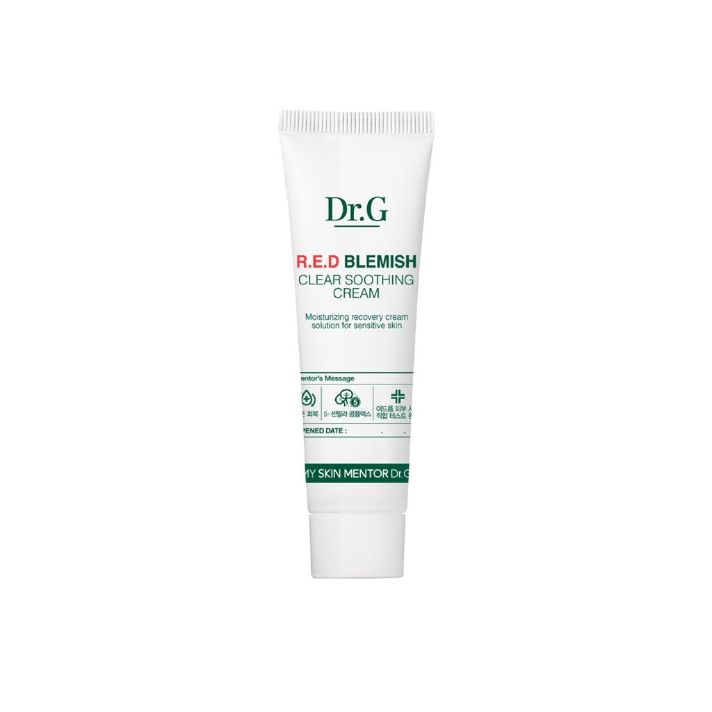QUÀ TẶNG KHÔNG BÁN  Dr.G Kem dưỡng R.E.D Blemish Clear Soothing Cream 10ml
