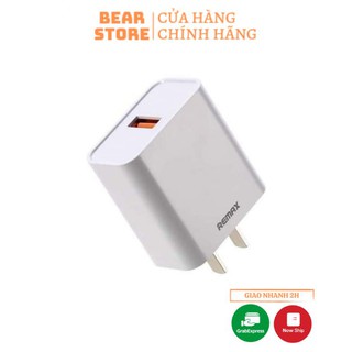 Củ sạc nhanh chuẩn 3a remax rp-u113