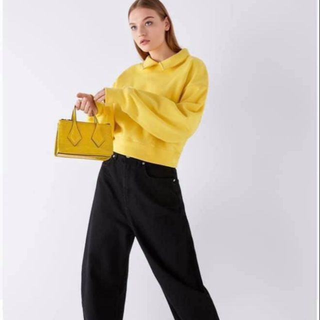 Túi Zara mini vân rắn