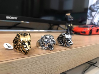 nhẫn  sói gucci