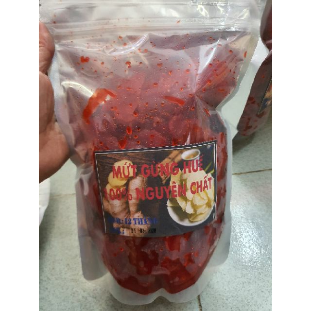 Gừng đỏ nguyên liệu làm bánh trung thu