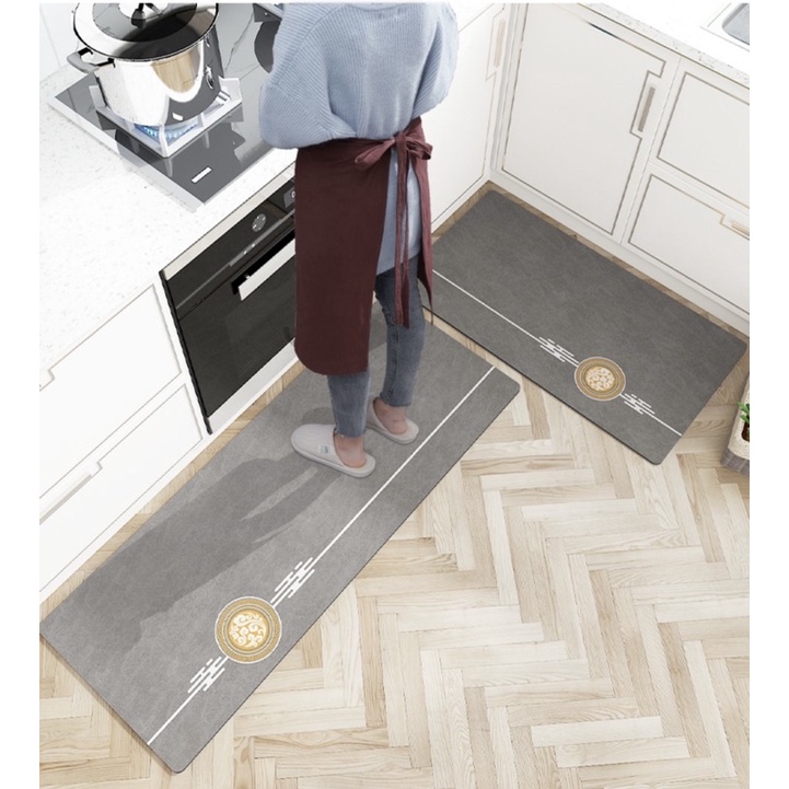 Thảm bếp PVC chống thấm siêu xịn
