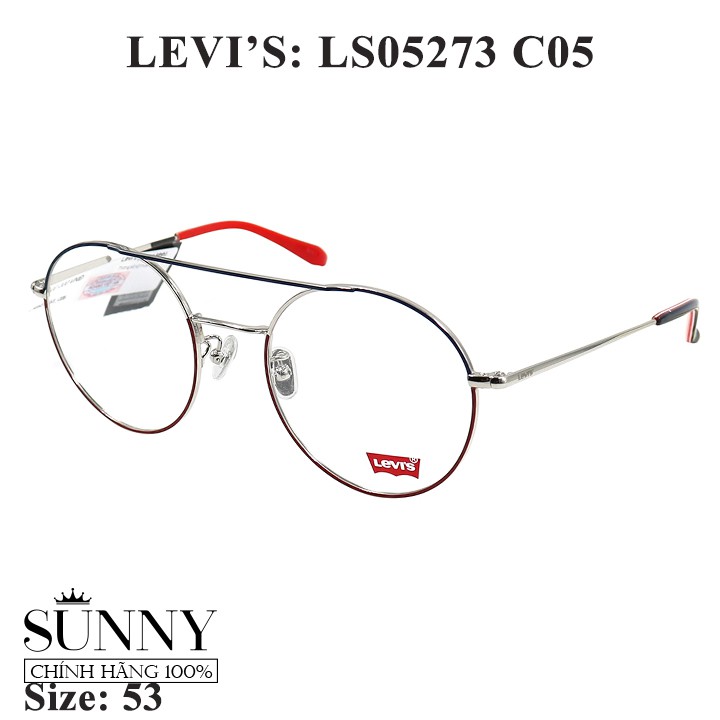 Gọng kính nam nữ Levi's LS05273 màu sắc thời trang màu sắc thời trang chính hãng, thiết kế dễ đeo b