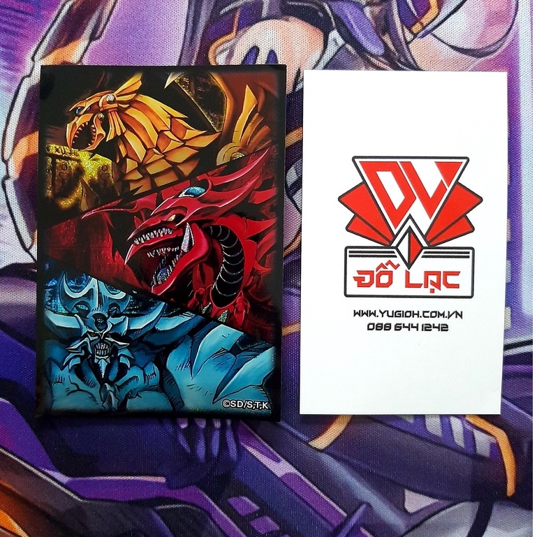 [ ĐỖ LẠC SHOP ] 01 Slv  thẻ bài Yugioh Tam Thần 02 Size 5.9 x 8.6 cm