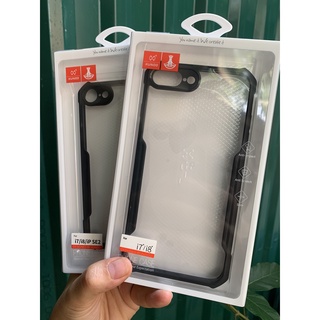 Ốp lưng xundd dành cho 7 plus/ 8 plus, 7/ 8/ se 2020 - chống shock, viền đen, mặt lưng trong