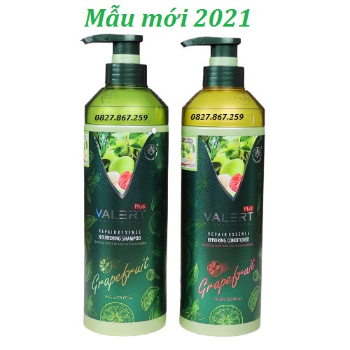 Cặp dầu gội xả bưởi grapefruit 850ml mẫu mới 2021