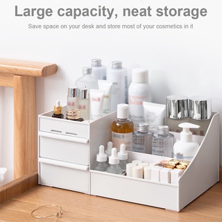 Box PP Makeup Organizer Case Table Storage Container with Drawers Jewelry Cosmetic Case