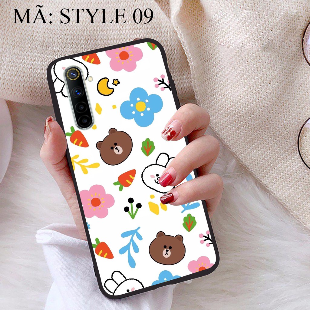 Ốp lưng Realme 6 viền dẻo TPU BST Phong cách