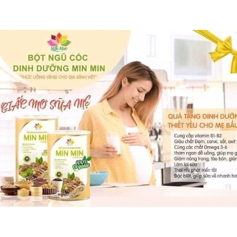 [DATE MỚI]Ngũ cốc Min Min 29 loại hạt(500g)-Ngũ cốc lợi sữa-dinh dưỡng-bà bầu