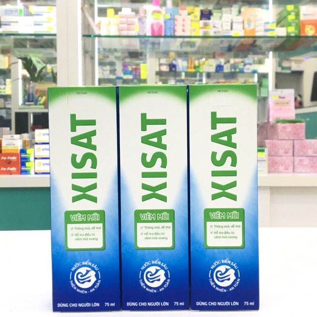 XISAT viêm mũi 75ml-Nhà thuốc Amipharma