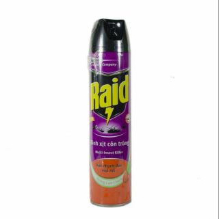 Bình xịt côn trùng Raid 600 ml