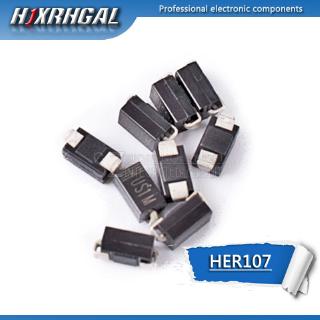 Set 100 điốt chỉnh lưu her107 us1m 1a 1000v sma chuyên dụng