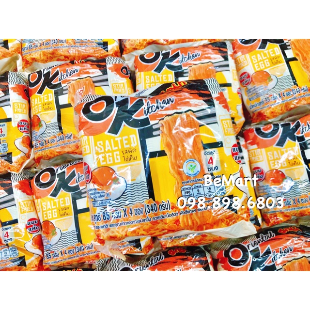 MÌ TRỘN TRỨNG MUỐI OK - THÁI LAN