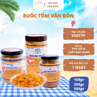 Ruốc Tôm Vân Đồn Tự Nhiên ĐẬM ĐÀ HƯƠNG VỊ BIỂN Thơm Ngon Giàu Dinh Dưỡng Không Phụ Gia Chất Bảo Quản 150g/250g/500g