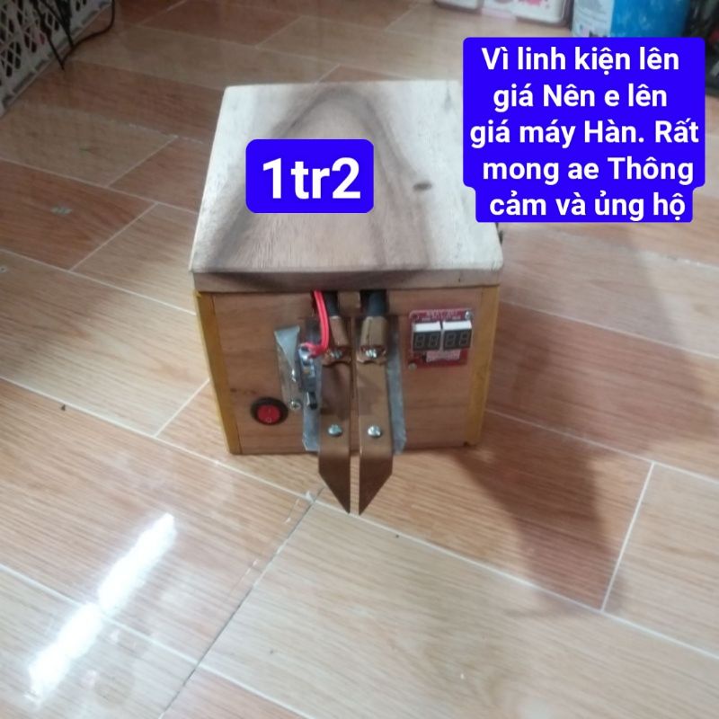 Máy hàn cell pin. (Lên 6 vòng dây m35)