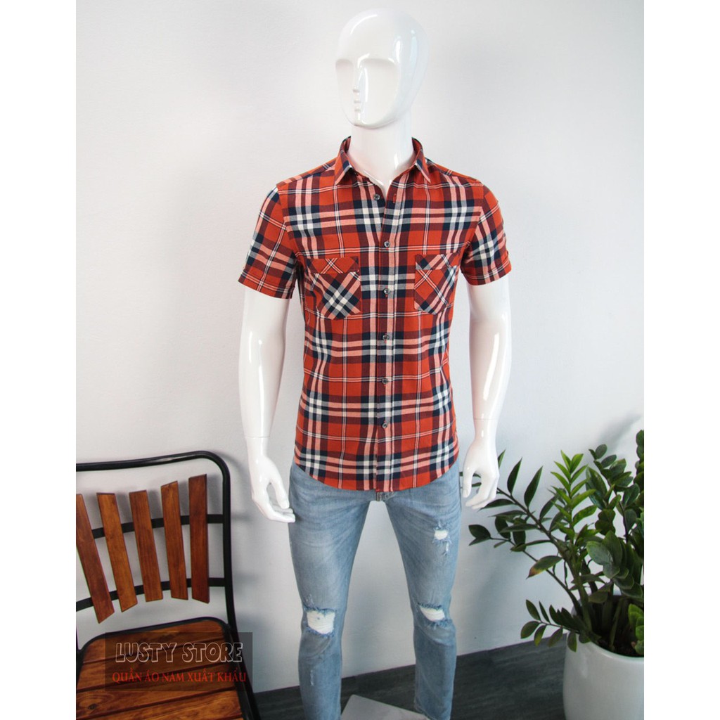 #ÁO #SƠ #MI #NAM #NGẮN #TAY_HÀNG_VNXK_XỊN (SALE  SỐC) | BigBuy360 - bigbuy360.vn