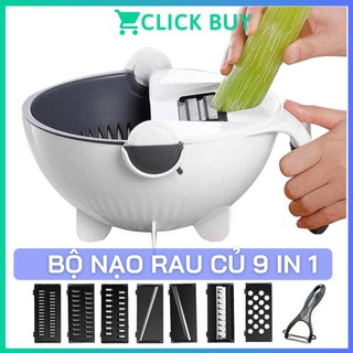 sp Dụng Cụ Nạo Rau Củ Quả Kèm Rổ Đa Năng 9 In 1